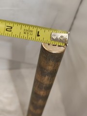 Bearing Bronze solid round bar 3/4″ Diameter