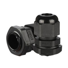 10Pcs M16 IP68 Nylon Cable Gland Joint Adjustable for 4mm-8mm Dia Cable Wire