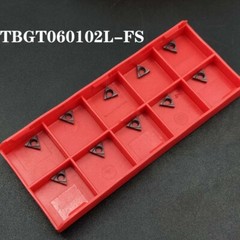 TBGT060102L-FS carbide insert CNC lathe turning indexable milling tool for steel