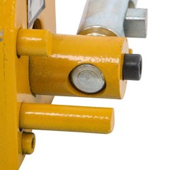 Yellow Magnetic Lifter 200kg/440lbs Metal Lifting Magnet Permanent Lift Magnets