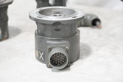 Lot of 16 rotary encoders: mostly Mitsubishi, Tamagawa OSE-5KN-6-12-108