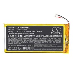 2000mAh 7.4Wh Battery for RAND MCNALLY TND-740C P/N:MLP454094