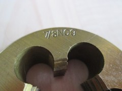 NEW 7/8″ 7/8″-9 7/8″-NC9 SAE Die 2″ Titanium Nitride Coated HSS Steel #T16GJ