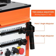 1600W Electric Rebar Bender and Cutter Machine Max 1 Inch 25mm Diameter