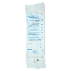 B Braun L6120 Dextrose 5% & Sodium Chloride 0.45% 1000mL