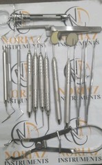 Hu-Friedy Dental Endodontic Instruments Set of 15 w/LRG Sterilization Cassette