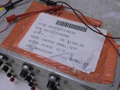 PCB Piezotronics 494A06 Test Panel Galvanometer 6 channel ICP Sensors 400.0 Hz