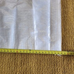 Polypropylene Sand Bags 45″ X 30″ Non Printed Woven Pack of 10 Clear Heavy Duty