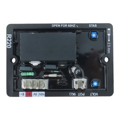 Automatic Voltage Regulator AVR R220 Control Panel Voltage Regulator Generator