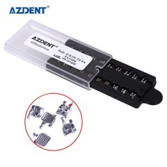 AZDENT Dental Orthodontic MIM Monoblock Bracket Braces Mini Roth 018 Hooks 3-4-5