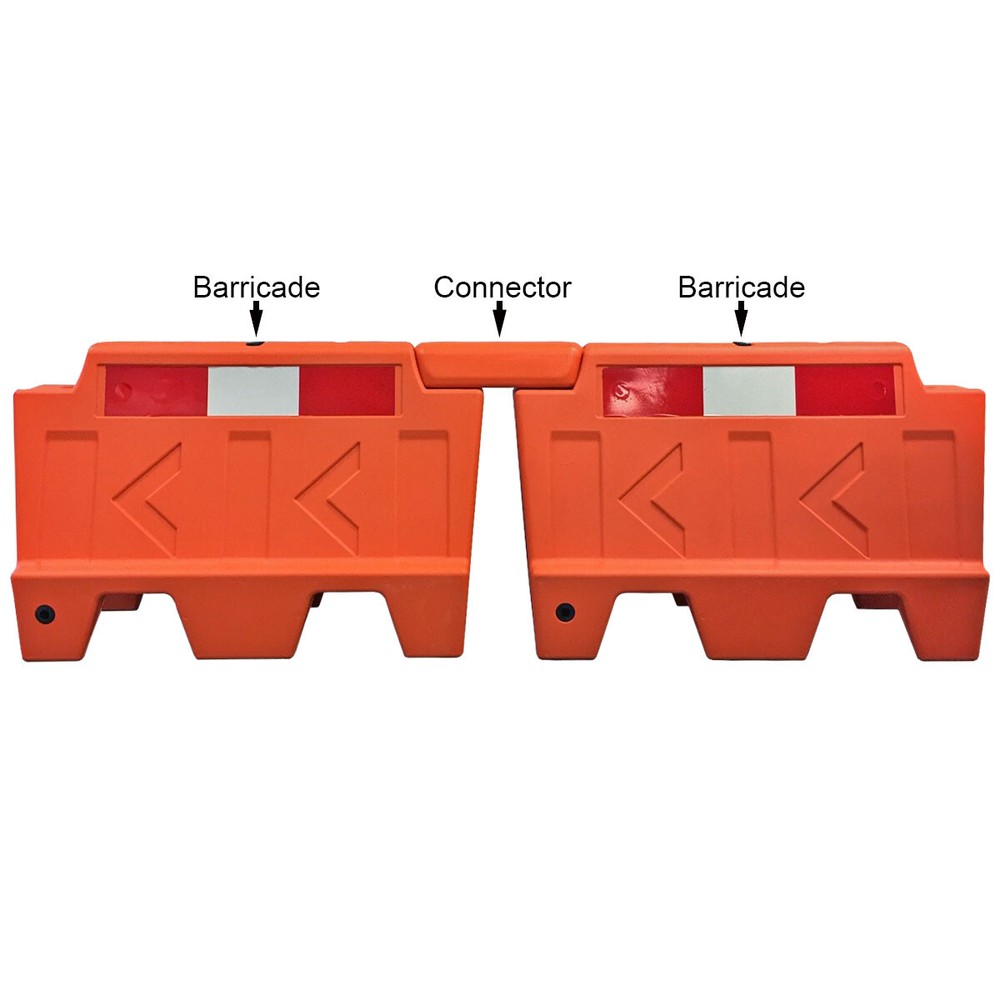 Low Profile Stackable Water Filled Traffic Barriers – Electriduct