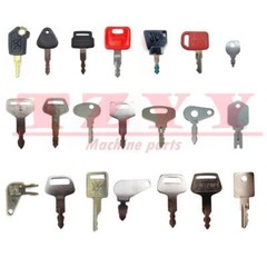 21 Keys set for Case CAT Komatsu Bobcat Heavy Equipment Construction