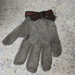 Whiting Davis Safety Stainless Steel Mesh Fabric Cutters Safety Protective Glove