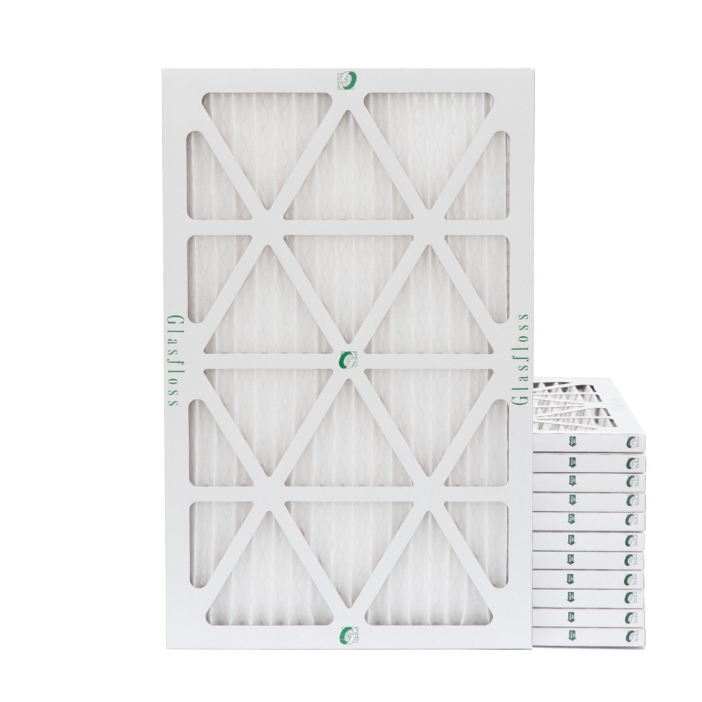 10x24x1 MERV 10 Pleated Air Filters. 12 PACK. Actual Size: 9-1/2 x 23-1/2 x 7/8