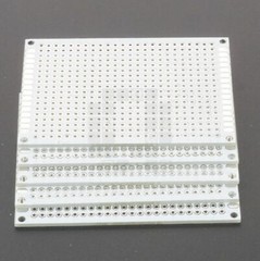 5cm x 7cm White PCB Printed Circuit Board, 5 Pack, 432 Holes, 32 Pads