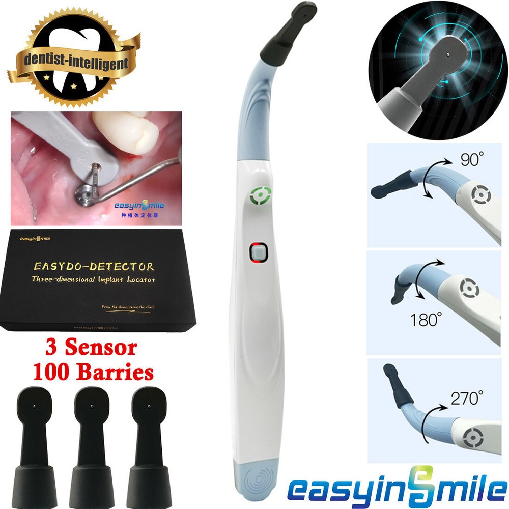 Dental 270° Rotating Sensor 3D Smart Implant Detector For Minimal Invasive [USA]