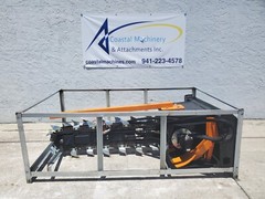 Trencher 48″ Skid Steer Loader Attachment 8″ width Bobcat Kubota CAT & More