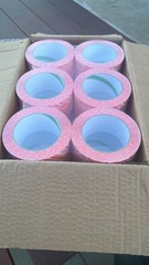 36 Rolls- Tape Uline Tape Stop if Seal is Broken 2″ x 110 yard Per Roll ULINE