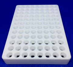 Magnetic beads separator rack for Ampure beads made in 96 wells plate format