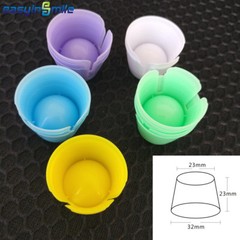 100Pcs Dental Disposable Mixing Bowls Multi-purpose Dappen Dish Mixed Color USA