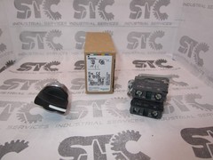 XB4BD53 SCHNEIDER Harmony, 22mm BLACK selector switch FAST SHIPPING