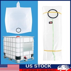 IBC Tote Cove 275 Gallon IBC Water Storage Barrel Liner Bags1000 Liter Rain Ba