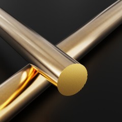 H59 Brass Round Bar Solid Rod 10mm – 50mm Diameter 100/150/200/250/300mm Length