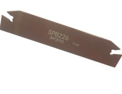 SP200 GTN-2 Grooving Cut-Off Carbide Inserts with SPB26-2 Blade Slotting Tool
