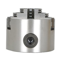 Lathe Chuck K11-80 3″ 3-Jaw Self-Centering Design 80mm Steel Grinding Jaw