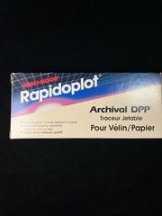 Rapidoplot Archival Disposable Pen Plotter – Red 0.70mm – New Old Stock – 4 Pack
