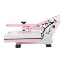 VEVOR Heat Press Machine 15×15 in Slide Out Heat Transfer Machine T-Shirts Pink