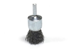 1″ Crimped Wire End Brush – Carbon Steel Wire – 5 Pack