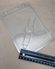 25pcs: Clear Plastic Clamshell Packaging Blister 5 1/2″ x 8″ Retail Display