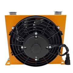 RJ-224 65L/Min Hydraulic Oil Air Cooler Air-cooled Oil Radiator 12V