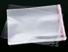 6×9 Inch 100 Cellophane Bags Self-Adhesive Poly Bags