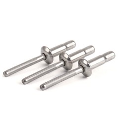 Structural Pop Rivets Dome Head Steel Monobolt Breakstem Fasteners 4.8mm 6.4mm