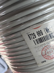 BELDEN 8729 White 4 Conductor 22 AWG Shielded Cable w/ Ground 100 FT 100′
