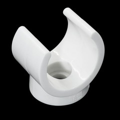 Litoexpe 3/4 Inch PEX Pipe Clamps, 20mm PVC Pipe Holder, Plastic UHook PEX Pi…