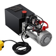 4 Quart Single Acting Hydraulic Dump Trailer Power Unit Lift Remote Remote