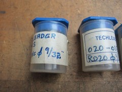 TECHLEADER ER20 extended collet chuck with 9/32″, 1/4″, & 8mm collets 1″ shank