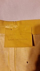 DARK YELLOW 3XLARGE 43X30.5 WET RAIN SUIT PANTS BOTTOMS SUSPENDERS BIB OVERALLS