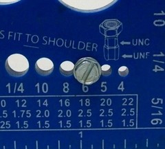 100/250/500 6-32 X 3/8 FT INDENTED SLOTTED HEX WASHER HEAD MACHINE SCREW ZINC NH