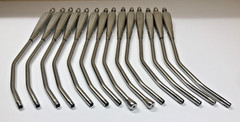 Lot of 14 V. Mueller AS165 Yankauer Suction Tube C03 G21 H13 K07 K14 K16 K21 L20