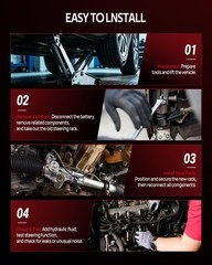 Torchbeam Electronic Power Steering Rack And Pinion Replacement For Chevy