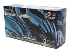 Adenna Phantom 6 mil Latex Powder Free Exam Gloves (Medium) Box of 100 – 4 Pack