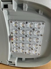 Leotek GCJ1-20H-MV-NW-2R-GY-700-PCR7-DALI-WL, GreenCobra Street Light, 50W Gray