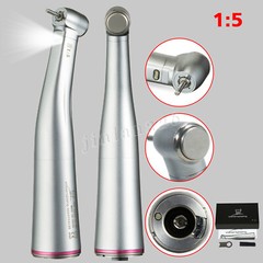 Yabangbang 1:5 Contra Angle Electric Dental Handpiece Fiber Optic Mini Head