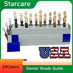 Dental Resin Toothguide VITA 3D Master with Bleached Shade Guide 29 Colors USA