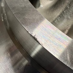 Unmarked Stainless Steel Closed Impeller For Centrifugal Pump