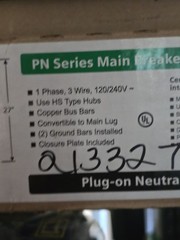 Siemens PNW2040B1200C 200A 20-Spaces 40-Circuits Load Center Outdoor